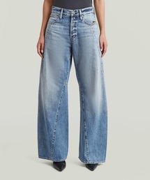 Contor 3D Wide Jeans/ヴィンテージライク立体裁断ワイドルーズジーンズ/L28