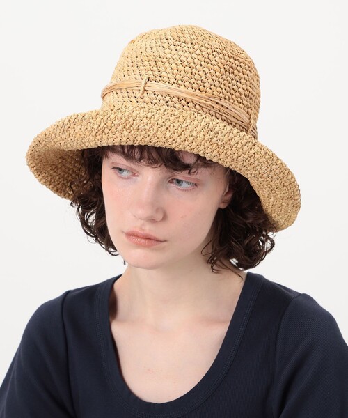 KIJIMA TAKAYUKI RAFFIA BOWLER HAT ラフィアハット（ハット）｜KIJIMA