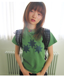 NICE GHOST CLUB | RELIGIOUS SYMBOL MINI TEE_GREEN(NG2GMFT504A)(Tシャツ/カットソー)