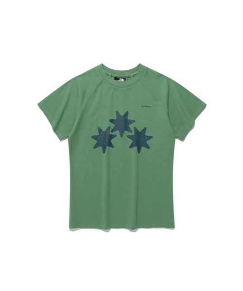 NICE GHOST CLUB(ナイスゴーストクラブ)の「RELIGIOUS SYMBOL MINI TEE_GREEN(NG2GMFT504A)(Tシャツ/カットソー・レディース・グリーン・F)」の4枚目の写真