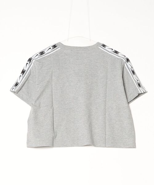 NIKE（ナイキ）の「NIKE/ナイキ W NSW CLSC CROP VARSITY18（Tシャツ/カットソー・レディース・グレー/ライトブルー/ピンク・L/XL/S/M）」の16枚目の写真