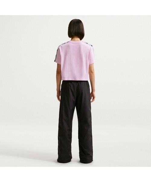 NIKE（ナイキ）の「NIKE/ナイキ W NSW CLSC CROP VARSITY18（Tシャツ/カットソー・レディース・グレー/ライトブルー/ピンク・L/XL/S/M）」の12枚目の写真