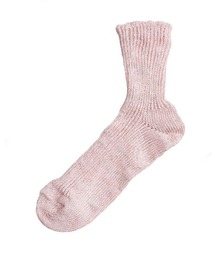 Homie（ホミー）の「【 Homie / ホミー 】リネン ショートソックス  H-035　DLI（ソックス/靴下）」