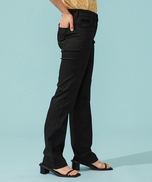 EDWIN（エドウィン）の「【WEB限定】EDWIN LADIES ハタラクロ COOL 涼しいストレートパンツ【涼】（その他パンツ・レディース・ブラック・X-SMALL/SMALL/MEDIUM/LARGE/X-LARGE）」の5枚目の写真