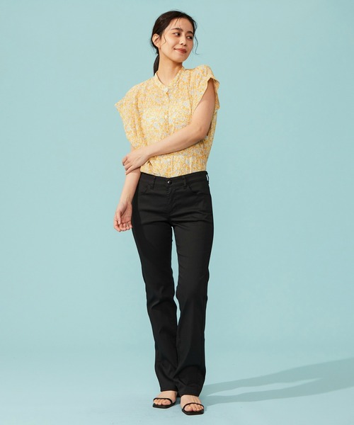 EDWIN（エドウィン）の「【WEB限定】EDWIN LADIES ハタラクロ COOL 涼しいストレートパンツ【涼】（その他パンツ・レディース・ブラック・X-SMALL/SMALL/MEDIUM/LARGE/X-LARGE）」の9枚目の写真