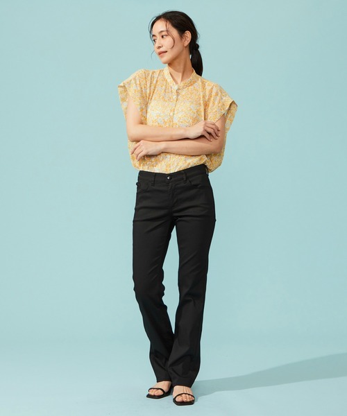 EDWIN（エドウィン）の「【WEB限定】EDWIN LADIES ハタラクロ COOL 涼しいストレートパンツ【涼】（その他パンツ・レディース・ブラック・X-SMALL/SMALL/MEDIUM/LARGE/X-LARGE）」の10枚目の写真