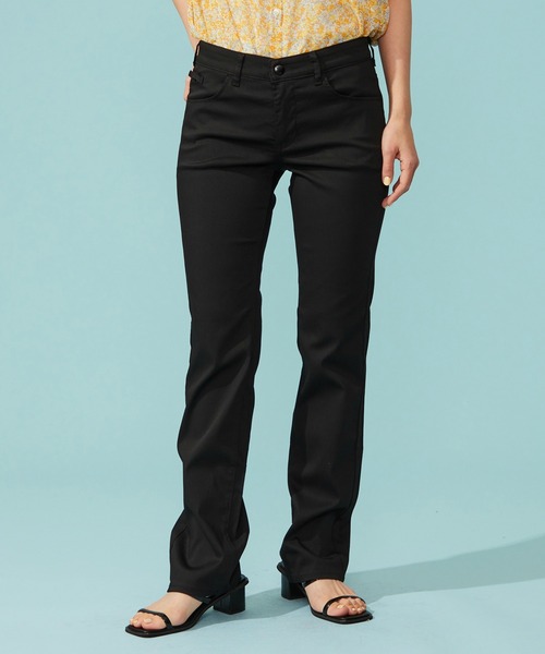 EDWIN（エドウィン）の「【WEB限定】EDWIN LADIES ハタラクロ COOL 涼しいストレートパンツ【涼】（その他パンツ・レディース・ブラック・X-SMALL/SMALL/MEDIUM/LARGE/X-LARGE）」の3枚目の写真