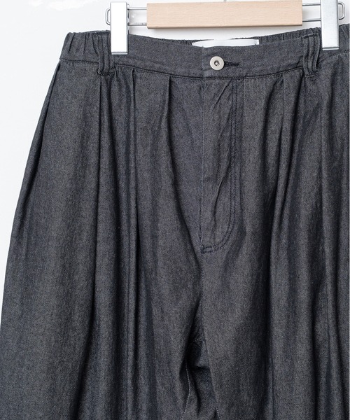 bedsidedrama（ベットサイドドラマ）の「Dream Relaxin Denim Pants（デニムパンツ・レディース・ブラック/インディゴブルー・2/1）」の3枚目の写真