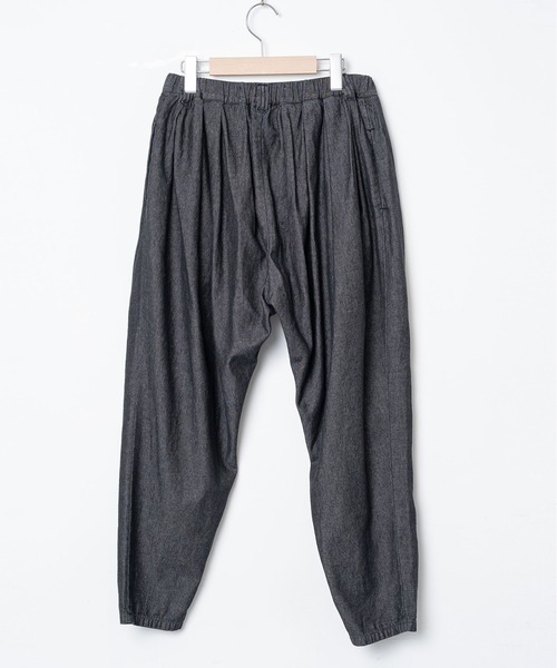 bedsidedrama（ベットサイドドラマ）の「Dream Relaxin Denim Pants（デニムパンツ・レディース・ブラック/インディゴブルー・2/1）」の19枚目の写真