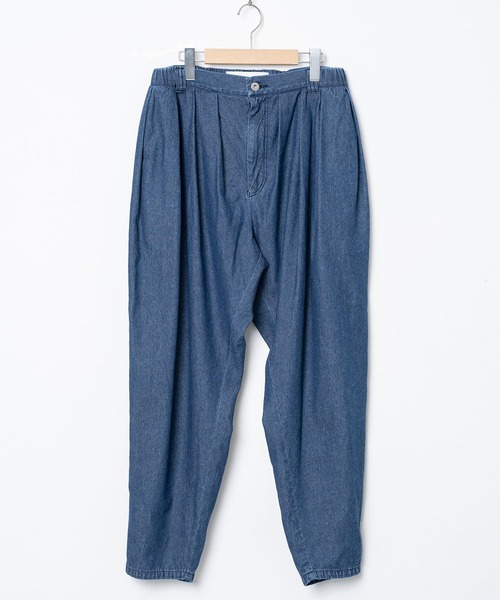 bedsidedrama（ベットサイドドラマ）の「Dream Relaxin Denim Pants（デニムパンツ・レディース・ブラック/インディゴブルー・2/1）」の4枚目の写真