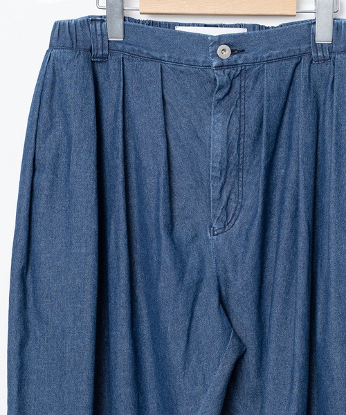 bedsidedrama（ベットサイドドラマ）の「Dream Relaxin Denim Pants（デニムパンツ・レディース・ブラック/インディゴブルー・2/1）」の6枚目の写真