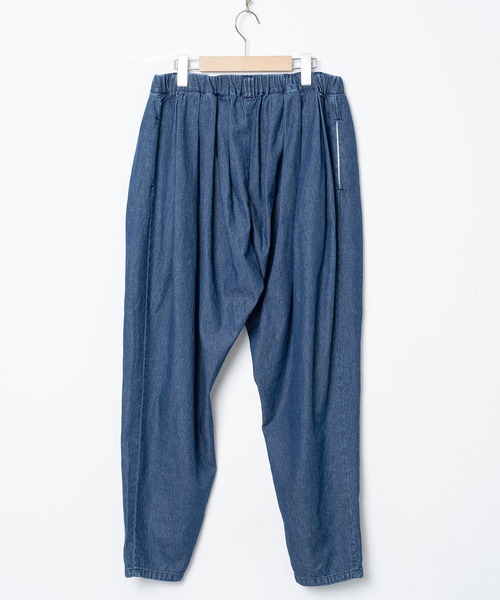 bedsidedrama（ベットサイドドラマ）の「Dream Relaxin Denim Pants（デニムパンツ・レディース・ブラック/インディゴブルー・2/1）」の5枚目の写真