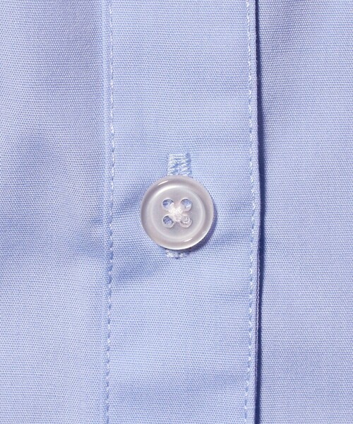 A DAY IN THE LIFE UNITED ARROWS(アデイインザライフユナイテッドアローズ)の「スキッパー フォルム シャツ 5分袖 <A DAY IN THE LIFE>(シャツ/ブラウス・レディース・ライトブルー/シャーベット/ダークグレー/その他1/オリーブ・FREE)」の7枚目の写真