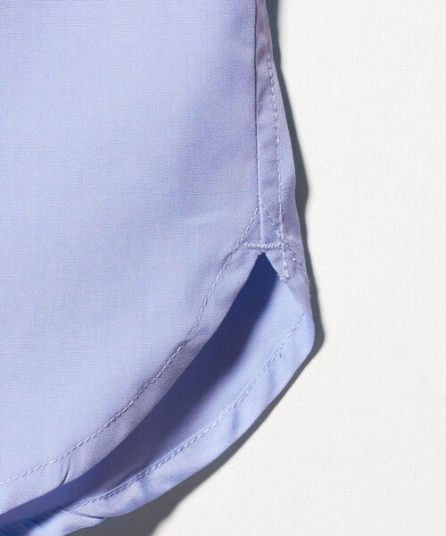 A DAY IN THE LIFE UNITED ARROWS(アデイインザライフユナイテッドアローズ)の「スキッパー フォルム シャツ 5分袖 <A DAY IN THE LIFE>(シャツ/ブラウス・レディース・ライトブルー/シャーベット/ダークグレー/その他1/オリーブ・FREE)」の8枚目の写真