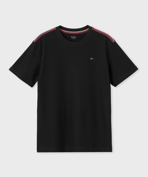 Paul Smith（ポールスミス）の「【ラウンジウェアー】“TRAVELLER” ジャカードメッシュ Tシャツ【853363 7383S】（Tシャツ/カットソー・メンズ・ブラック/オフホワイト/ネイビー・MEDIUM/LARGE）」の3枚目の写真