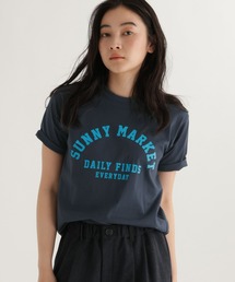 studio CLIP | 【daily CLIP】フロッキーロゴプリントTシャツ(Tシャツ/カットソー)