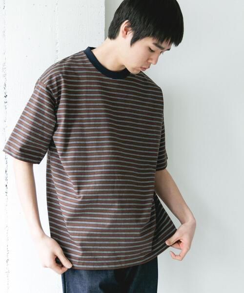 doors ボーダーシャツ URBAN RESEARCH DOORS（アーバンリサーチドアーズ） tシャツ ボーダー
