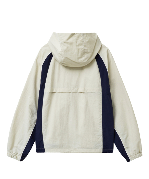 YALE(イェール)の「ブルドッグス トラック ウィンドブレーカー_アイボリー(ナイロンジャケット・レディース・その他・SMALL/MEDIUM/LARGE/X-LARGE)」の3枚目の写真