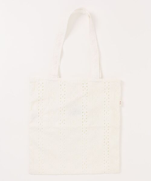 Vincent et Mireille(バンソンエミレイユ)の「【VINCENT ET MIREILLE】HAKOBA BAG / MADE IN INDIA(トートバッグ・レディース・ブラック/ホワイト・FREE)」の1枚目の写真