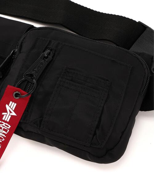 Alpha Industries（アルファインダストリーズ）の「Alpha Industries/アルファインダストリーズ/CREW UTILITY BAG/クルー ユーティリティー バッグ（トートバッグ・メンズ・ブラック・F）」の3枚目の写真