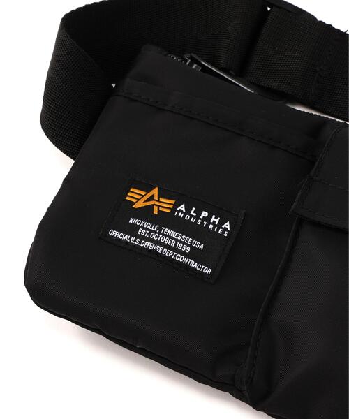 Alpha Industries（アルファインダストリーズ）の「Alpha Industries/アルファインダストリーズ/CREW UTILITY BAG/クルー ユーティリティー バッグ（トートバッグ・メンズ・ブラック・F）」の4枚目の写真
