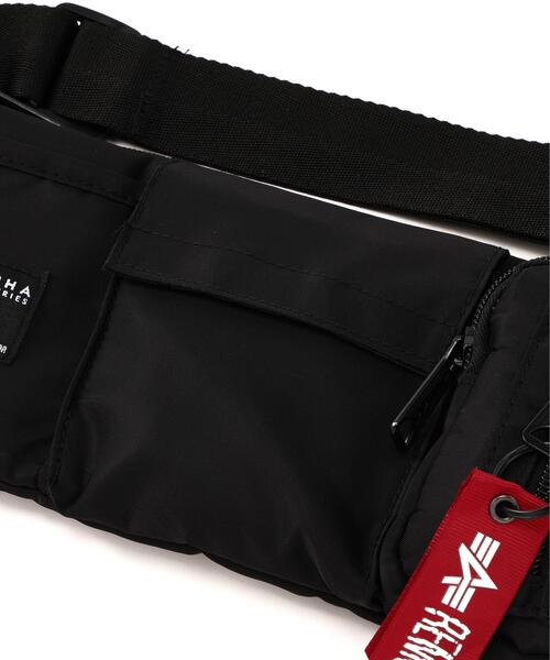 Alpha Industries（アルファインダストリーズ）の「Alpha Industries/アルファインダストリーズ/CREW UTILITY BAG/クルー ユーティリティー バッグ（トートバッグ・メンズ・ブラック・F）」の5枚目の写真