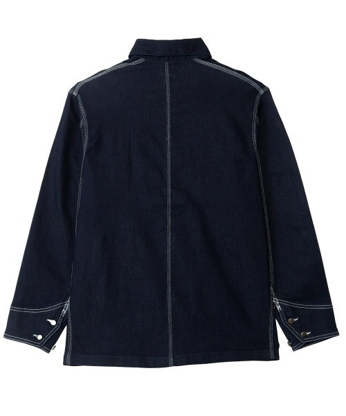 HANES（ヘインズ）の「【Hanes/ヘインズ】メンズ ストレッチデニムカバーオール（その他アウター・メンズ・ブルー系1/ネイビー・LARGE/X-LARGE/MEDIUM）」の10枚目の写真