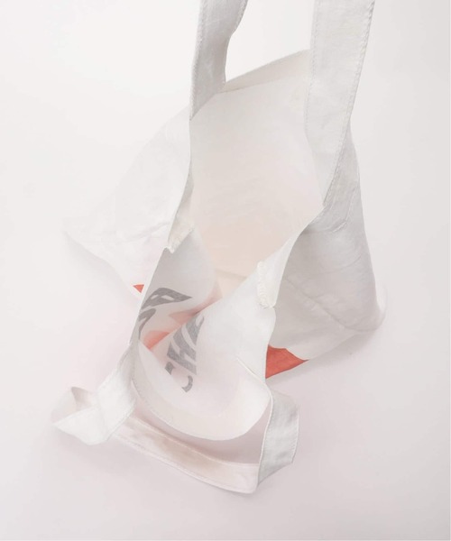 SLOBE IENA(スローブイエナ)の「《WEB限定/追加》BOUCHE SLOBE別注 リネントートバッグ(トートバッグ・レディース・グリーン/ピンク/オレンジ・FREE)」の18枚目の写真