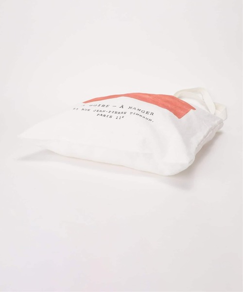 SLOBE IENA(スローブイエナ)の「《WEB限定/追加》BOUCHE SLOBE別注 リネントートバッグ(トートバッグ・レディース・グリーン/ピンク/オレンジ・FREE)」の17枚目の写真