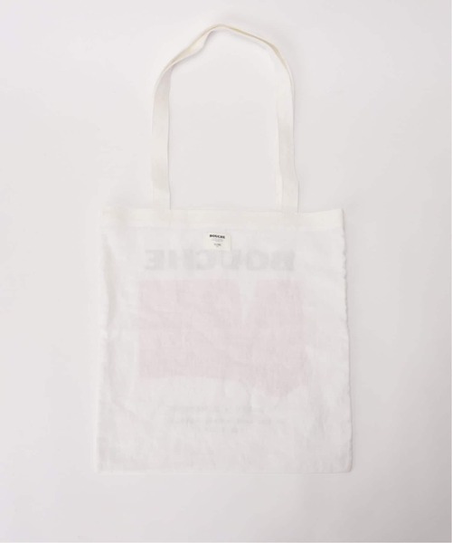 SLOBE IENA(スローブイエナ)の「《WEB限定/追加》BOUCHE SLOBE別注 リネントートバッグ(トートバッグ・レディース・グリーン/ピンク/オレンジ・FREE)」の16枚目の写真