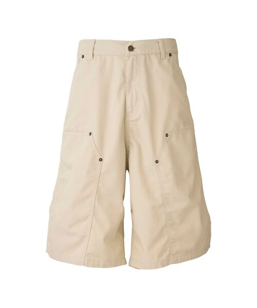 HYSTERIC GLAMOUR(ヒステリックグラマー)の「HYSTERIC STAR ダブルニーハーフパンツ(その他パンツ・メンズ・ベージュ/ブルー/ブラック・LARGE/MEDIUM/SMALL)」の1枚目の写真