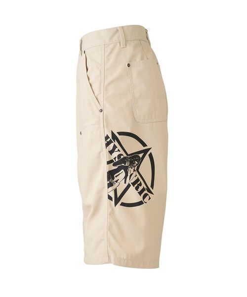 HYSTERIC GLAMOUR(ヒステリックグラマー)の「HYSTERIC STAR ダブルニーハーフパンツ(その他パンツ・メンズ・ベージュ/ブルー/ブラック・LARGE/MEDIUM/SMALL)」の6枚目の写真