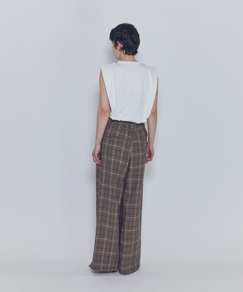 1er Arrondissement(プルミエアロンディスモン)の「ショルダータックノースリーブTシャツ(Tシャツ/カットソー・レディース・ピンク系その他4/ブラック系その他3/オフホワイト・FREE)」の7枚目の写真