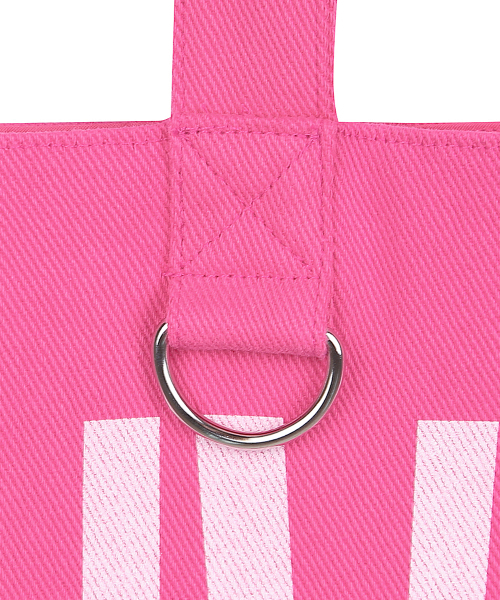LUVISTRUE（ラヴイズトゥルー）の「SY LETTERING TOTE BAG(PINK)（トートバッグ・レディース・その他・FREE）」の5枚目の写真