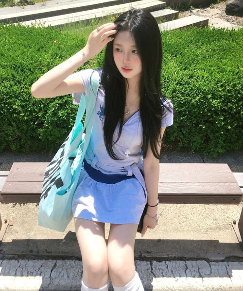 LUVISTRUE（ラヴイズトゥルー）の「SY LETTERING TOTE BAG(PINK)（トートバッグ・レディース・その他・FREE）」の14枚目の写真