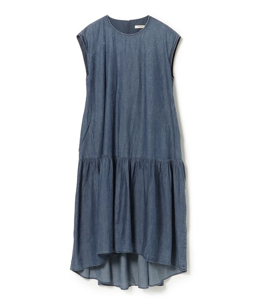 BEAMS HEART（ビームスハート）の「【7/16値下げ】ケミカル加工 デニム ワンピース（ワンピース・レディース・サックスブルー/ネイビー・FREE）」の16枚目の写真