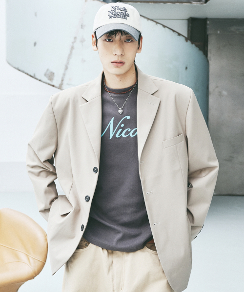 NICK&NICOLE(ニックアンドニコール)の「CLASSIC TAILORED JACKET_BEIGE(テーラードジャケット・メンズ・その他・MEDIUM/LARGE)」の3枚目の写真