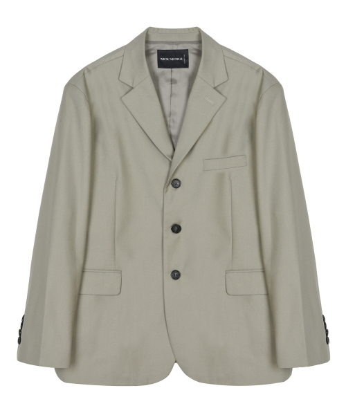 NICK&NICOLE(ニックアンドニコール)の「CLASSIC TAILORED JACKET_BEIGE(テーラードジャケット・メンズ・その他・MEDIUM/LARGE)」の4枚目の写真