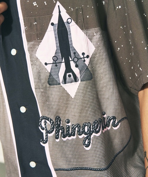 PHINGERIN（フィンガリン）の「SUMMER SHIRT SPACE（Tシャツ/カットソー・メンズ・マルチ・SMALL/LARGE/MEDIUM）」の3枚目の写真