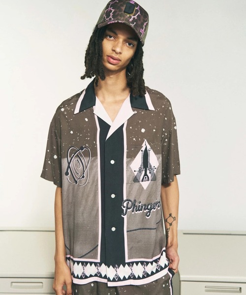 PHINGERIN（フィンガリン）の「SUMMER SHIRT SPACE（Tシャツ/カットソー・メンズ・マルチ・SMALL/LARGE/MEDIUM）」の5枚目の写真