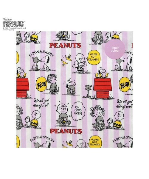 Vintage PEANUTS(ビンテージピーナッツ)の「ルートート / SNOOPY スヌーピー IP.スクエアラミ.ピーナッツ-1H(ショルダーバッグ・レディース・その他3/その他1/その他2・FREE)」の6枚目の写真