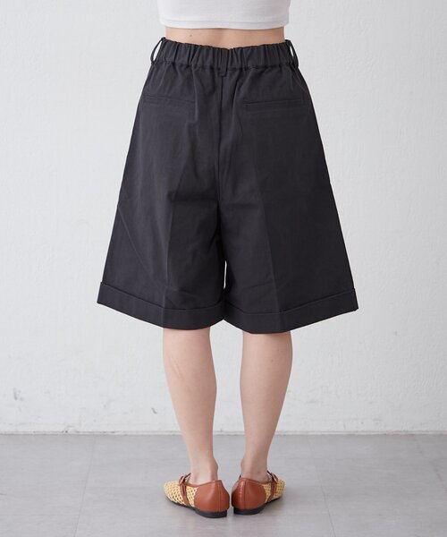 CIAOPANIC TYPY(チャオパニックティピー)の「【willow】折り返しチノハーフパンツ(その他パンツ・レディース・ブラック/ベージュ・ONE SIZE)」の11枚目の写真