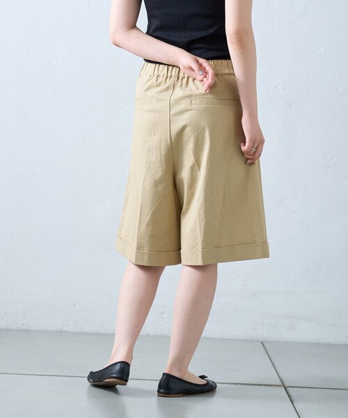CIAOPANIC TYPY(チャオパニックティピー)の「【willow】折り返しチノハーフパンツ(その他パンツ・レディース・ブラック/ベージュ・ONE SIZE)」の16枚目の写真