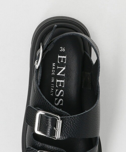eness(エネス)の「【別注】<ENESS> 2BCLBB SD(サンダル・レディース・ブラック・36/35/37/39/38)」の10枚目の写真