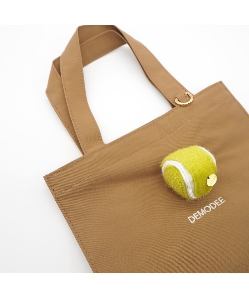 Demodee(デモデ)の「Demodee 25SBG02-TENNIS(トートバッグ・レディース・キャメル・FREE)」の5枚目の写真