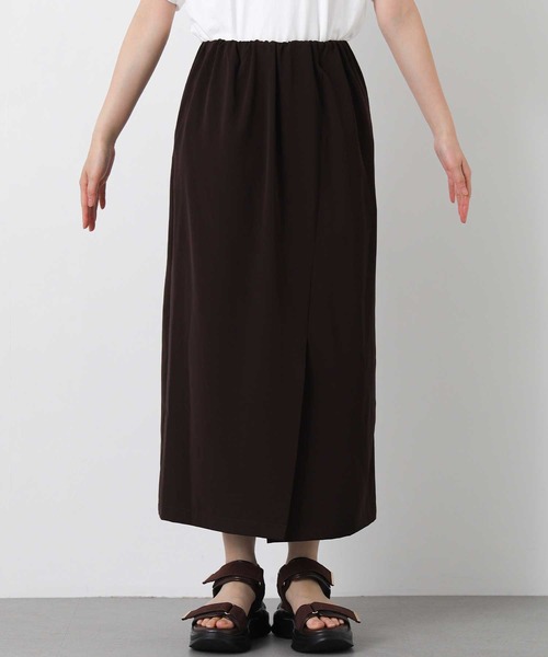 Gready Brilliant(グレディブリリアン)の「Wクロス2wayカシュスカート(スカート・レディース・ブラック/ブラウン・38)」の18枚目の写真