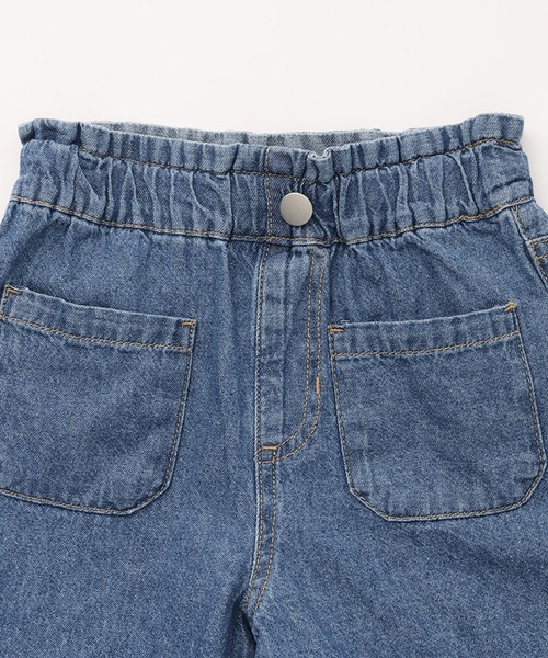 petit main（プティマイン）の「ウオッシュ加工ハートポケットショートパンツ（その他パンツ・キッズ・ブラウン/サックスブルー/ブルー・130cm/100cm/120cm/80ｃｍ/90cm/110cm）」の6枚目の写真