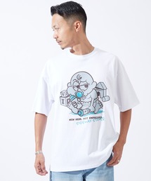 【SIDEWAY STANCE】プリント 半袖Tシャツ