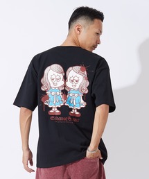 【SIDEWAY STANCE】プリント 半袖Tシャツ