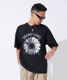 【SIDEWAY STANCE】プリント 半袖Tシャツ